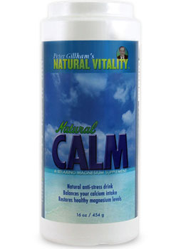 Photo of Peter Gillham’s Natural Vitality Natural Calm as found at gfchiro.com