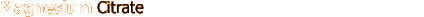 Magnesium Citrate - Allergy Research Group